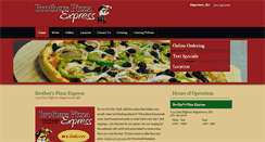 Desktop Screenshot of hagerstownbrotherspizza.com